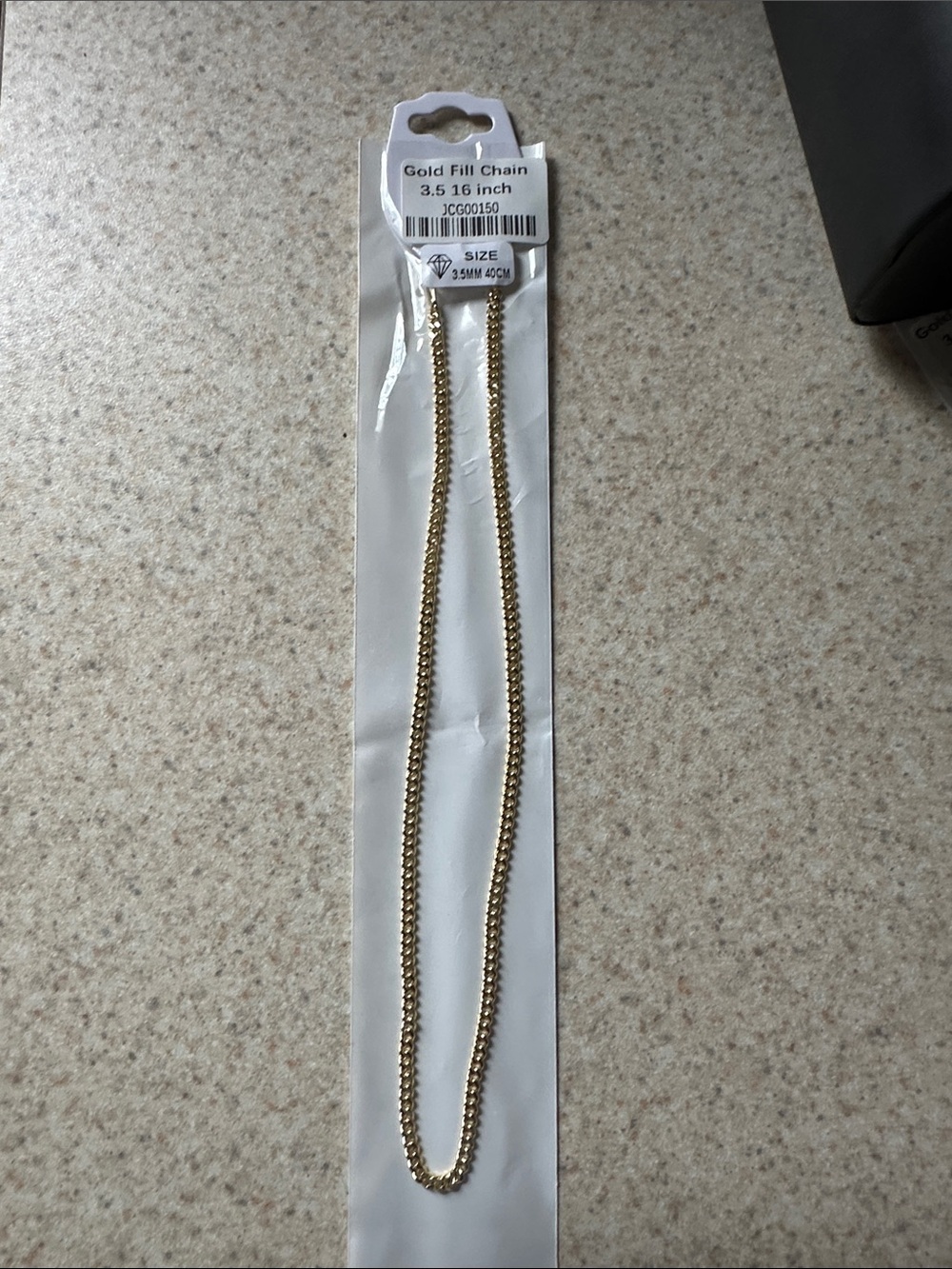 Gold Fill Chain Necklace - Classic Gold Tone